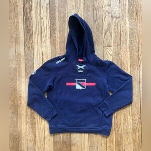 Children’s Hockey Sport Lace Hoodie Size Youth Large